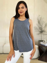 Load image into Gallery viewer, Basic Bae Full Size Round Neck Curved Hem Tank
