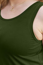 Load image into Gallery viewer, Basic Bae Full Size Round Neck Curved Hem Tank
