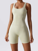 Load image into Gallery viewer, Basic Bae Ribbed Sleeveless Active Romper
