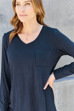 Load image into Gallery viewer, Basic Bae Full Size V-Neck Long Sleeve Top

