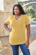 Load image into Gallery viewer, Basic Bae Bamboo Full Size  V-Neck Short Sleeve T-Shirt
