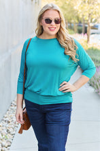 Load image into Gallery viewer, Basic Bae Full Size Round Neck Batwing Sleeve Top
