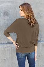 Load image into Gallery viewer, Basic Bae Full Size Round Neck Batwing Sleeve Top
