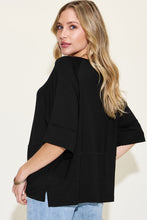 Load image into Gallery viewer, Basic Bae Full Size Bamboo Round Neck Exposed Seam T-Shirt
