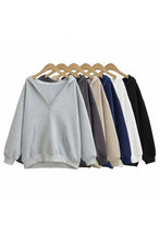 Load image into Gallery viewer, Basic Bae Air Scuba Kangaroo Pocket Long Sleeve Hoodie
