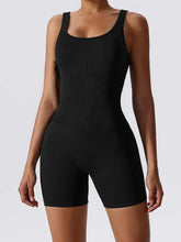 Load image into Gallery viewer, Basic Bae Ribbed Sleeveless Active Romper
