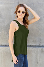 Load image into Gallery viewer, Basic Bae Full Size Round Neck Curved Hem Tank
