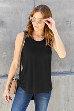 Load image into Gallery viewer, Basic Bae Full Size Round Neck Curved Hem Tank
