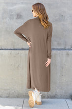 Load image into Gallery viewer, Basic Bae Full Size Open Front Long Sleeve Cover Up
