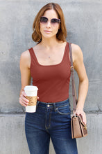 Load image into Gallery viewer, Basic Bae Full Size Square Neck Wide Strap Tank
