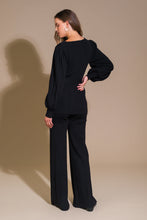 Load image into Gallery viewer, SMILE WHEN YOUR SAD WITH SWEATER TOP AND PANT SET
