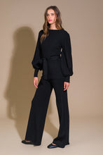 Load image into Gallery viewer, SMILE WHEN YOUR SAD WITH SWEATER TOP AND PANT SET
