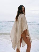 Load image into Gallery viewer, Ava Kimono - Khaki Green Stripes
