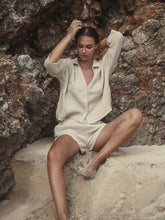 Load image into Gallery viewer, Echo Mini Shirt - Oatmeal
