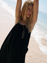 Load image into Gallery viewer, Bliss Flow Maxi Dress - Black
