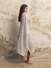 Load image into Gallery viewer, Bodrum Ties Kaftan - Baby Blue
