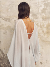 Load image into Gallery viewer, Bodrum Ties Kaftan - Baby Blue
