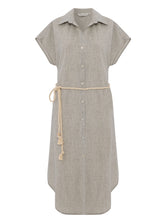 Load image into Gallery viewer, Zaya Shirt Dress - Gray
