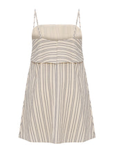 Load image into Gallery viewer, Puglia Stripes Mini Dress - Navy
