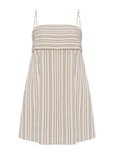 Load image into Gallery viewer, Puglia Stripes Mini Dress - Navy

