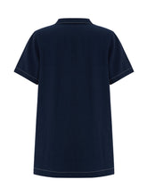 Load image into Gallery viewer, Mae Popover Mini Dress - Navy

