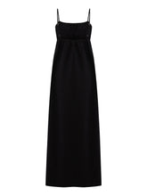Load image into Gallery viewer, Bliss Flow Maxi Dress - Black
