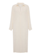 Load image into Gallery viewer, Voyage Shirt Dress - White Stripes
