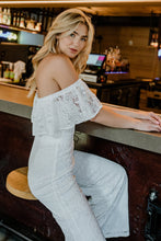 Load image into Gallery viewer, FATE INTERVENES WOVEN LACE JUMPSUIT
