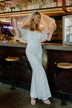 Load image into Gallery viewer, FATE INTERVENES WOVEN LACE JUMPSUIT
