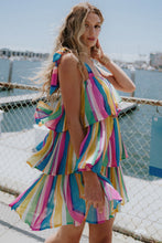 Load image into Gallery viewer, PROPER PARADISE WOVEN MINI DRESS
