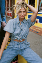Load image into Gallery viewer, BE MY BABY ACID WASHED TOP
