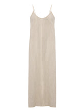 Load image into Gallery viewer, Yaz Dress - Khaki Green Stripes
