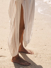 Load image into Gallery viewer, Day Break Dress - Natural With Stripes
