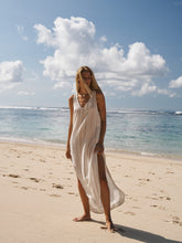 Load image into Gallery viewer, Day Break Dress - Natural With Stripes
