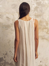 Load image into Gallery viewer, Day Break Dress - Natural With Stripes

