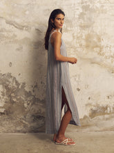 Load image into Gallery viewer, Day Break Dress - Navy With Stripes
