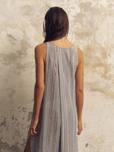 Load image into Gallery viewer, Day Break Dress - Navy With Stripes
