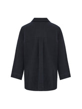 Load image into Gallery viewer, Echo Maxi Shirt - Navy
