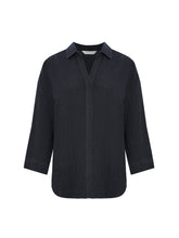 Load image into Gallery viewer, Echo Maxi Shirt - Navy
