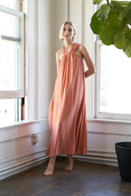 Load image into Gallery viewer, HAPPY TO BE HERE WOVEN MIDI DRESS
