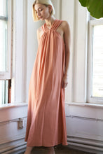 Load image into Gallery viewer, HAPPY TO BE HERE WOVEN MIDI DRESS
