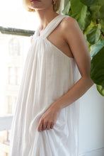 Load image into Gallery viewer, HAPPY TO BE HERE WOVEN MIDI DRESS
