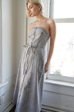 Load image into Gallery viewer, SECRET CRUSH TWILL MIDI DRESS
