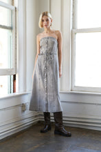 Load image into Gallery viewer, SECRET CRUSH TWILL MIDI DRESS

