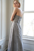 Load image into Gallery viewer, SECRET CRUSH TWILL MIDI DRESS
