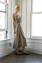 Load image into Gallery viewer, HAPPILY YOURS WOVEN MIDI DRESS
