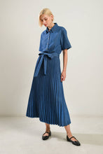 Load image into Gallery viewer, EVERYDAY RADIANCE WOVEN MIDI DRESS
