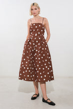 Load image into Gallery viewer, HARMONY HORIZON WOVEN MIDI DRESS
