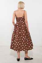 Load image into Gallery viewer, HARMONY HORIZON WOVEN MIDI DRESS
