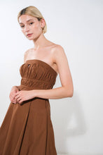 Load image into Gallery viewer, MYSTIC MUSE WOVEN MIDI DRESS
